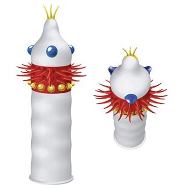 Стимулирующая насадка-презерватив &quot;Luxe Королевский Экспресс&quot; 