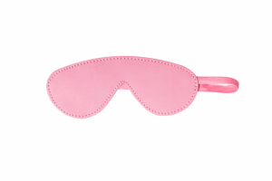 Маска глухая &quot;Party Hard&quot; экокожа, розовая