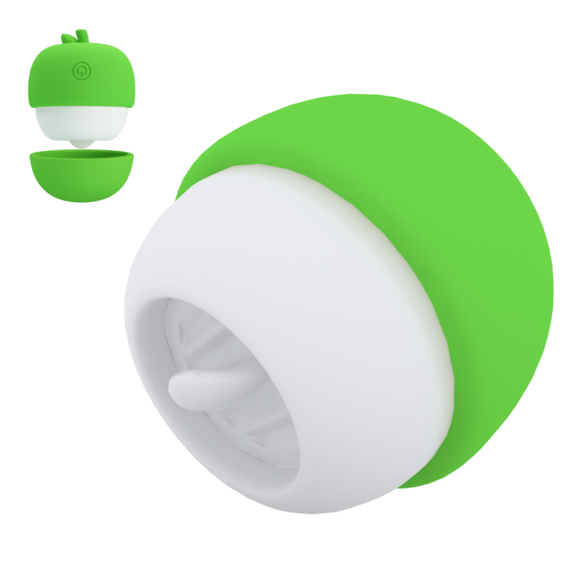 Стимулятор клитора "Pretty Love Apple Secret" зеленое яблоко 